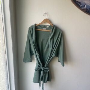 una pluma robe
